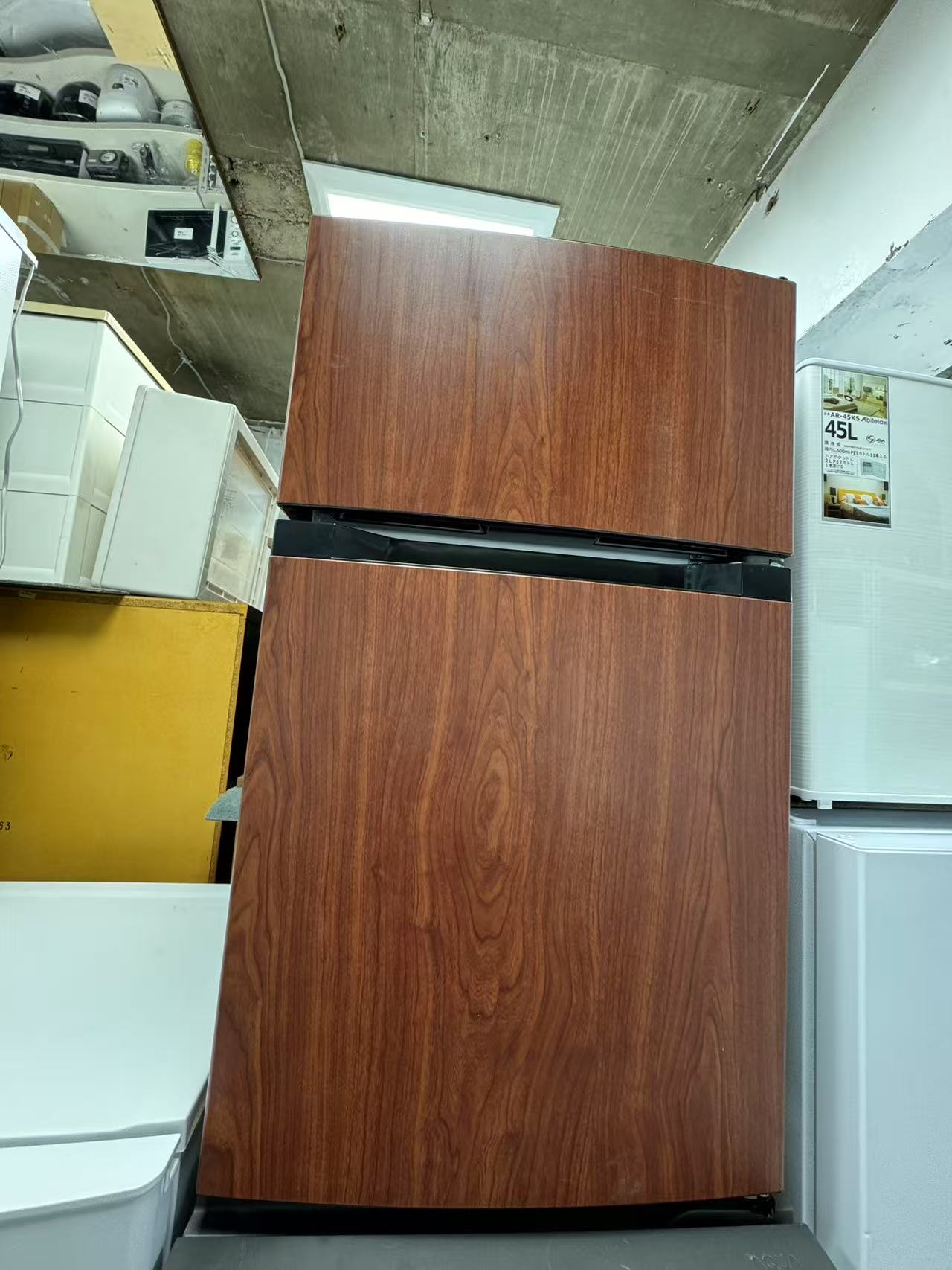 ■2022年製冷凍冷蔵庫 87L ホワPRC-B092D-M 東京都23区送料無料　中古冷蔵庫　中古家電　一人暮らし　中古