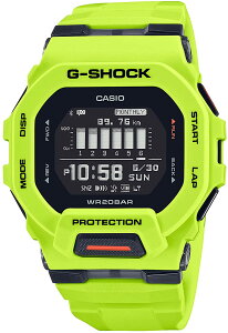 カシオ G-SHOCK スポーツウォッチ 20気圧防水 デジタル 腕時計 文字盤 見やすい スマートウォッチ (GBD-200-9) モバイルリンク機能 バイブレーション機能 ストップウォッチ タイマー LED ライト付き ランニングウォッチ カシオ マラソン ランニング 時計
