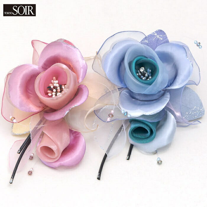 コサージュ 東京ソワール カラーフォーマル ブローチ お花 シンプル レディース 女性用 ミセス アクセサリー コーディネート プレゼント ギフト 卒業式 入学...