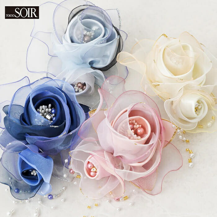 コサージュ 東京ソワール カラーフォーマル ブローチ お花 シンプル レディース 女性用 ミセス アクセサリー コーディネート プレゼント ギフト 卒業式 入学...