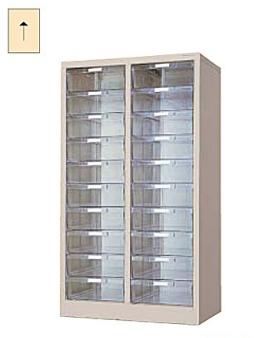 東洋事務器工業(TOYO) A4ユニットケース(半透明) A4深型引出し20 PA4-202