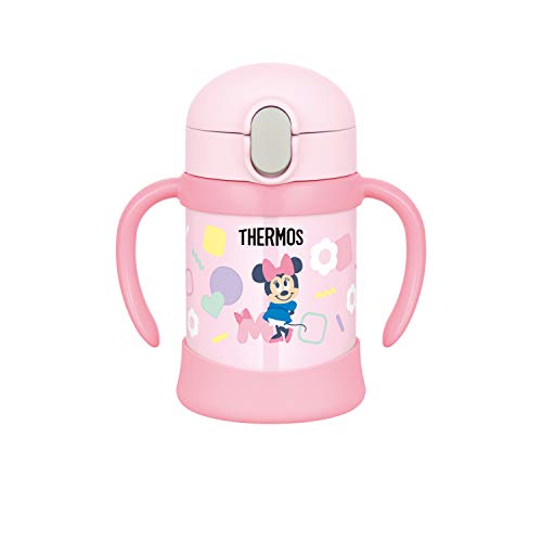 サーモス(THERMOS) まほうびんのベビーストローマグ FJL-250DS ピンク (P) ミニー 250ml