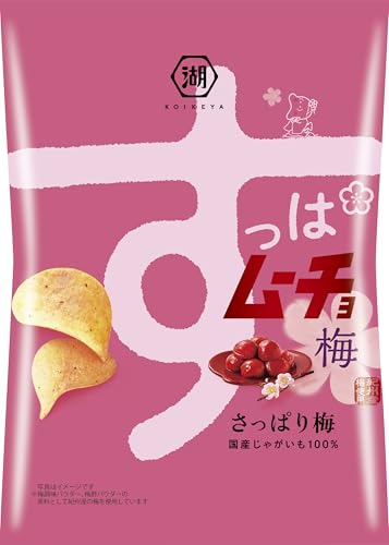 湖池屋 すっぱムーチョチップス さっぱり梅味 55g×12袋 送料無料
