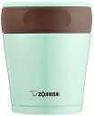 象印マホービン(ZOJIRUSHI) ステンレス 真空 断熱 フード ジャー 弁当 保温 保冷 広口 260ml ブルー SW-GD26-AP