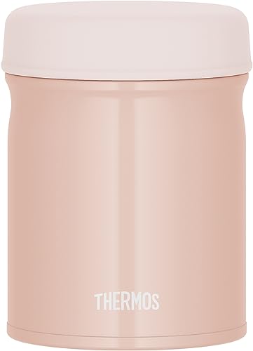 【食洗機対応モデル】 サーモス 真空断熱スープジャー 400ml ベージュピンク 全パーツ食洗機OK 保温保冷 お手入れ簡単 口当たり 　送料無料