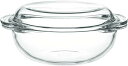 iwaki(イワキ) 耐熱ガラス キャセロール 1.5L B683 電子レンジ調理 炊飯 オーブン 蒸し器 煮込み ボウル 食洗機可 送料無料