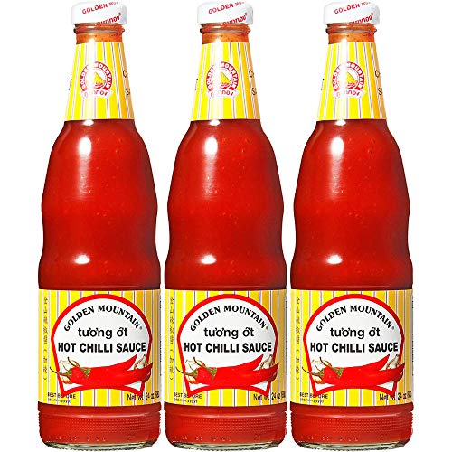 アライドコーポレーション アライド ゴールデンマウンテン ホットチリソース 680g ×3個 　送料無料