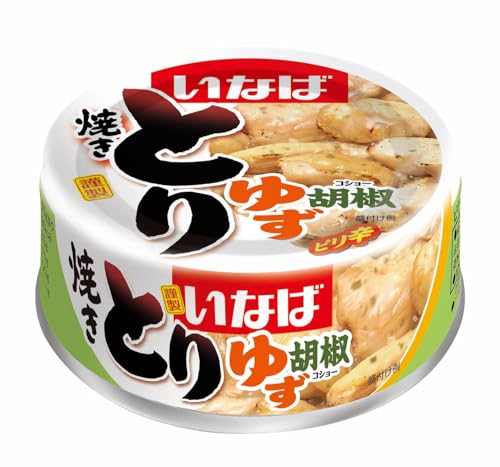 いなば食品 いなば 国産 焼きとり ゆず胡椒味 65g×24缶 　送料無料