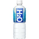 アサヒ飲料 スーパーH2O 600ml×24本 送料無料