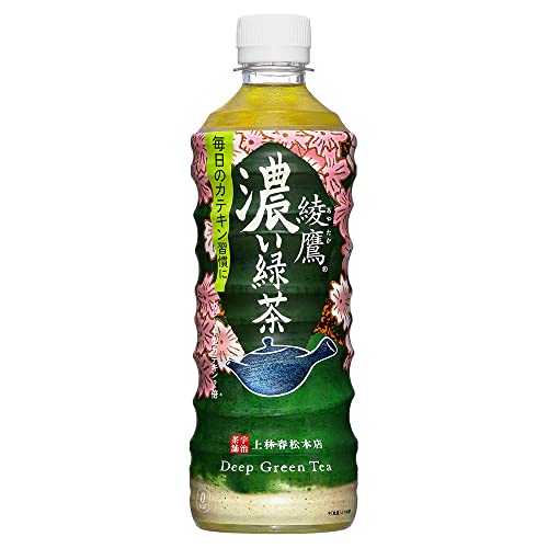 コカ・コーラ 綾鷹 濃い緑茶 PET 525ml ×24本 ペットボトル 　送料無料