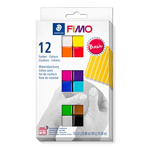 ƥåɥ顼(STAEDTLER) Fimo Professional Soft Polymer Clay 12/Pkg-Basic ̵