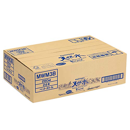サントリー天然水280mltimes;24本ナチュラルミネラルウォーター送料無料