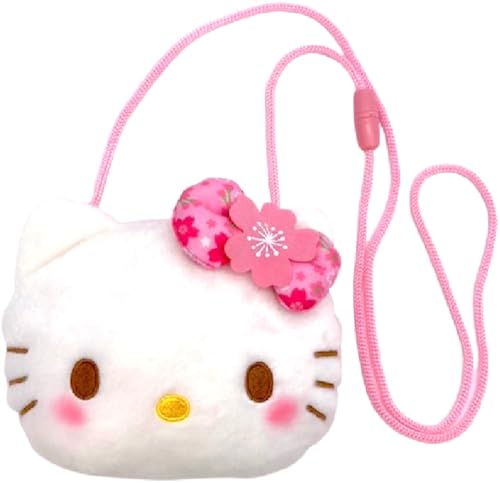 ナカジマコーポレーション 桜着物 フェイスポシェット ハローキティ 191625-24 　送料無料