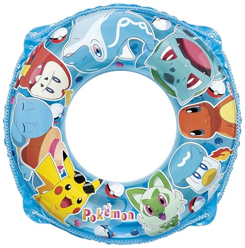 イガラシ ポケモン55cmウキワ（ロープ付き）膨らんだうきわの内周は約80〜85cm AHD-55A ...