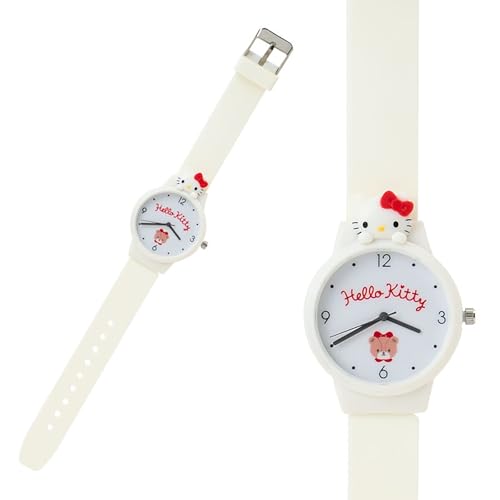 サンリオ(SANRIO) 腕時計 マスコット付きウォッチ ハローキティ 液晶保護フィルム:PVC・裏蓋保護フィルム:PET・ケース:P 　送料無料