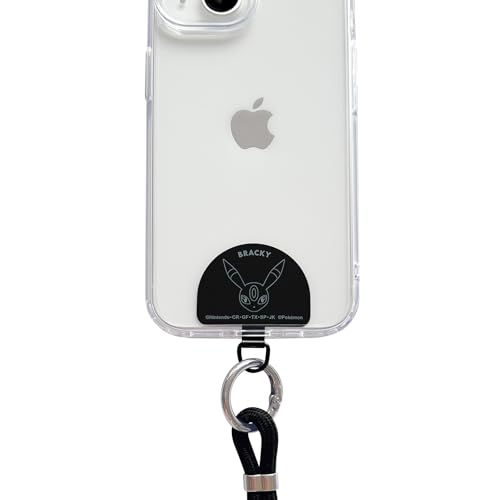 ポケットモンスター ピカチュウ ストラップホルダー【高強度ステンレス製・簡単装着】マルチシート iPhone/Android対応 送料無料