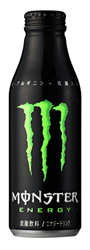 アサヒ飲料 モンスターエナジー ボトル缶 500ml×24本 [エナジードリンク] 　送料無料