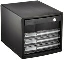 ナカバヤシ A4レターケース 書類入れ 仕切板対応 K4段 ブラック A4E-SK4B 送料無料
