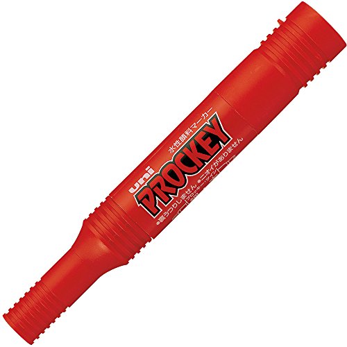 三菱鉛筆 水性ペン プロッキーツイン PM150TR.15 赤 10本 送料無料