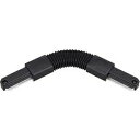 TOSHIBA(東芝) ライティングレールVI形 フレキシブルジョインタ 黒 (黒ねじ) NDR0249B(K) 送料無料