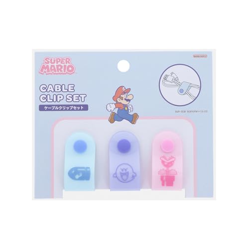 サンスター文具(Sun-Star Stationery) スーパーマリオ ケーブルクリップ セット 敵 S3625630 送料無料