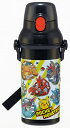 スケーター 水筒 480ml ポケットモンスター 23 子供用 抗菌 プラスチック製 男の子 日本製 PSB5SANAG-A 送料無料(3)