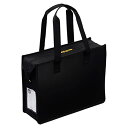 サクラクレパス ノータム オフィストートバッグ J ファスナー付 ブラック UNT-A4JC#49 送料無料