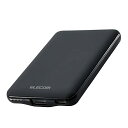 エレコム モバイルバッテリー 軽量 小型 薄型 5000mAh 12W (2.4A) 2台同時充電 急速充電 出力2ポート(Type- 　送料無料