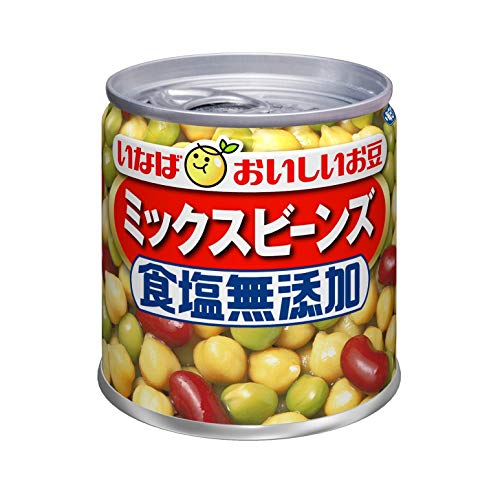 いなば 毎日サラダ ミックスビーンズ食塩無添加 110g×24缶 送料無料