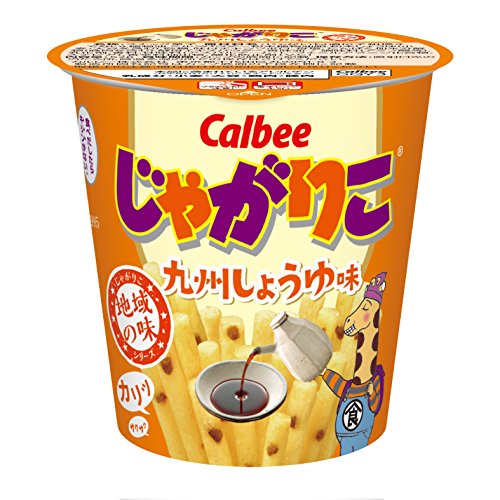 カルビー じゃがりこ九州しょうゆ味 52g×12個 　送料無料