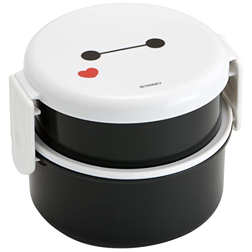 スケーター 抗菌 弁当箱 2段 丸型 500ml ベイマックス 日本製 ONWR1AG-A 　送料無料