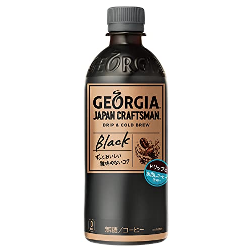 コカ・コーラ ジョージア ジャパン クラフトマン ブラック PET 500ml×24本 　送料無料