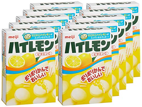 明治(菓子) 明治 ハイレモン 18粒×10個 　送料無料