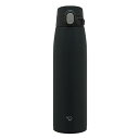 象印マホービン 水筒 シームレスせん 大容量 950ml ワンタッチ ステンレスマグ ブラック ふたとパッキンが一体化 お手入れ簡単 送料無料