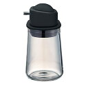 HARIO(ハリオ) 醤油さし ワンプッシュタイプ 80ml ブラック SYO-100-B 送料無料