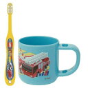 スケーター (skater) 歯ブラシセット 歯ブラシ セット スタンド付 コップ 3-5才園児用 トミカ 19 180ml 14.5 送料無料