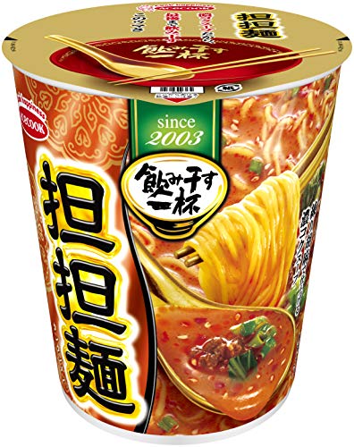 エースコック タテ型 飲み干す一杯 担担麺 76g×12個 　送料無料