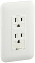 パナソニック(Panasonic)?ワイド21埋込アースターミナル付ダブルコンセント WTP113238WP 【純正パッケージ品】 送料無料