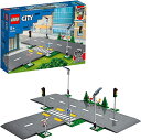 レゴ(LEGO) シティ つながる!ロードプレート 交差点 60304 おもちゃ ブロック プレゼント 男の子 女の子 5歳以上 送料無料