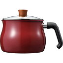 和平フレイズ マルチポット Lサイズ 16cm 3L (3~4人用) レッド IH対応 ふっ素樹脂加工 ご飯鍋 ミルクパン 揚げ鍋 ト 送料無料