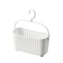 洗濯ピンチバスケット 23.4×10.7×高さ30.9cm ホワイト 送料無料
