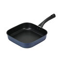 パール金属 フライパン 角型 24×24cm IH対応 ふっ素加工 ハコパン HB-6367 送料無料