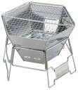 キャプテンスタッグ ヘキサ ステンレス ファイア グリル (M) M-6498 送料無料