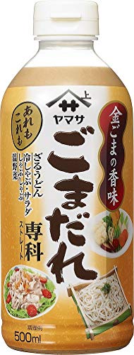 ヤマサ醤油 ごまだれ専科 500mlペットボトル×12本入 　送料無料