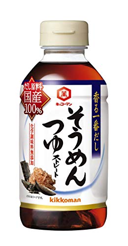 キッコーマン食品 香る一番だし そうめんつゆ 300ml ×4本 　送料無料