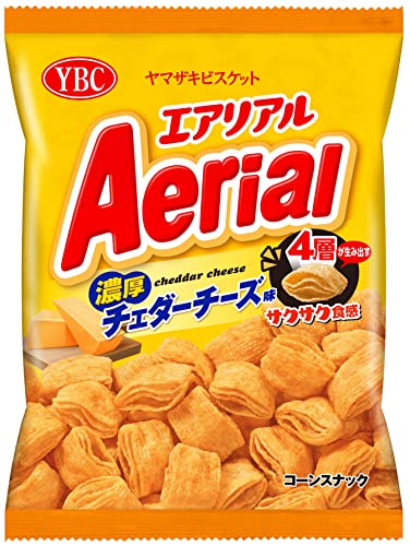 ヤマザキビスケット　エアリアル濃厚チェダーチーズ味 65g×12袋 　送料無料