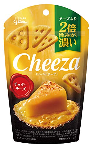 江崎グリコ 【生チーズのチーザ】(チェダーチーズ) 40g×10個 ワインに合う おつまみ おつまみセット スナック菓子 チーズ チー 　送料無料