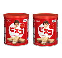 【まとめ買い】 江崎グリコ ビスコ 保存缶 30枚 × 2缶 <賞味期限5年> 480グラム (x 2) 送料無料