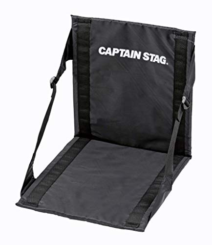 キャプテンスタッグ CAPTAIN STAG キャンプ用品 折りたたみ椅子 ザブトン チェア マット FDチェアマット ブラック グ 送料無料