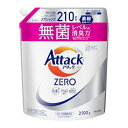アタックZERO アタック液体史上 最高の清潔力。無菌レベルの消臭力 詰め替え 2100g 送料無料